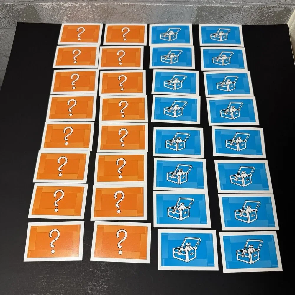 2008 Monopoly Replacement Chance & Community Chest Cards Complete Set Hasbro